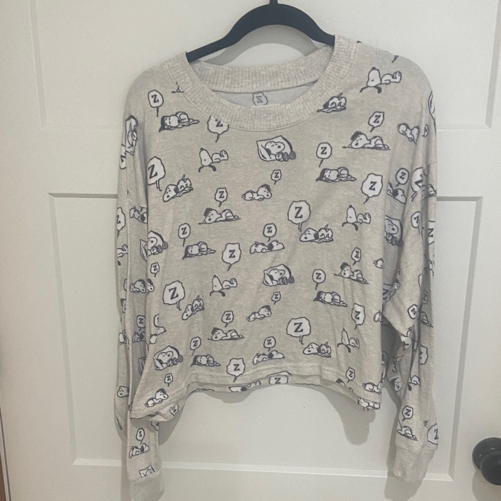 American Eagle Outfitters Light Gray Sweater
